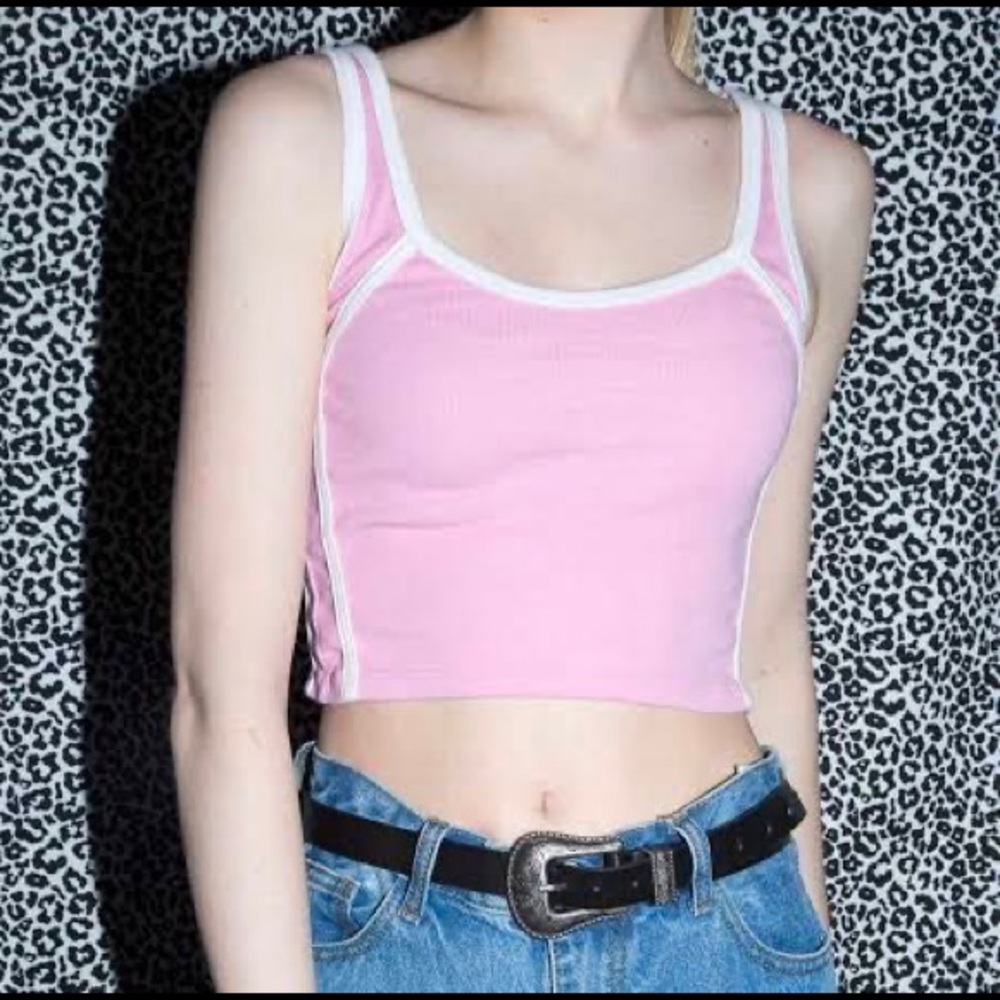 Y2K Pink Tank Top